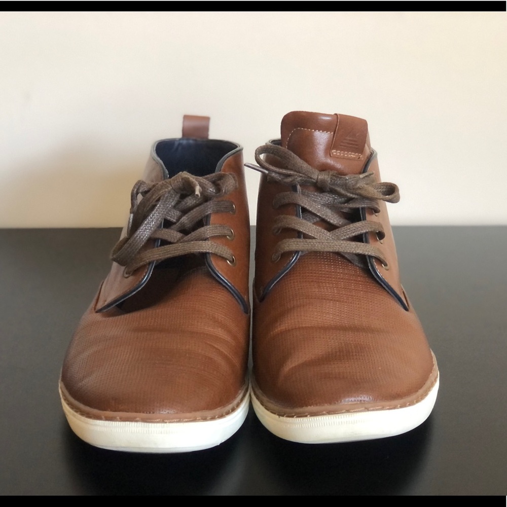 Aldo Cognac Men’s Leather Shoes, Size 13, (Used) Good Condition.